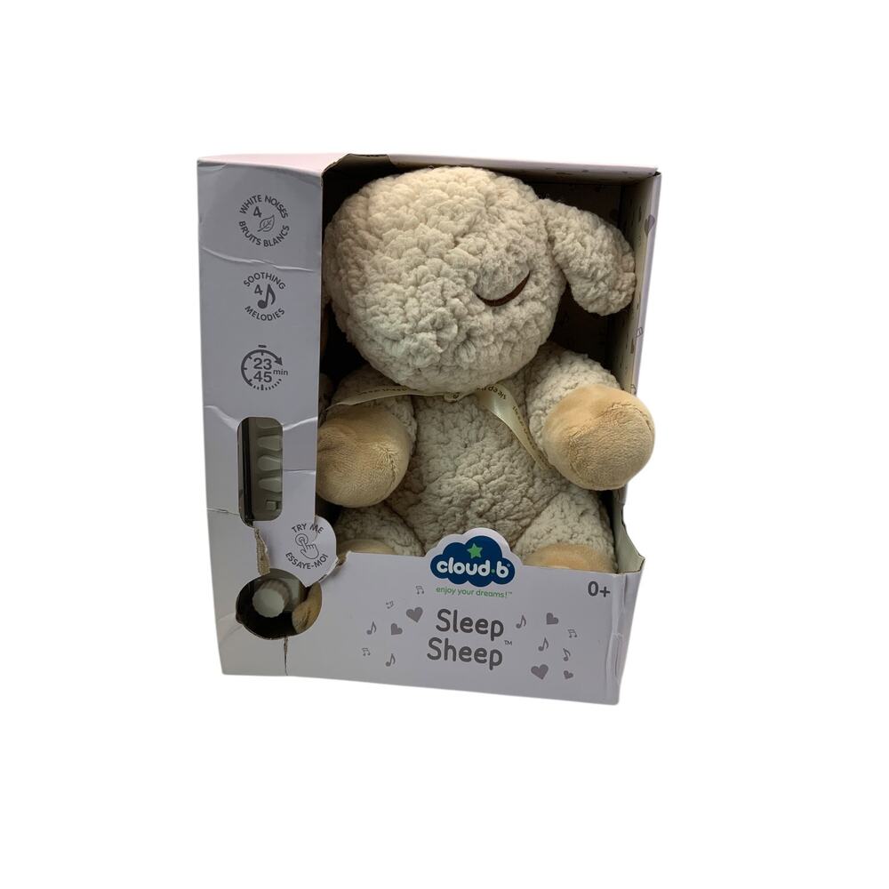 Cloud B Sleep Sheep Plush Sound Machine White Noise Baby Toy w/ Box Comfort